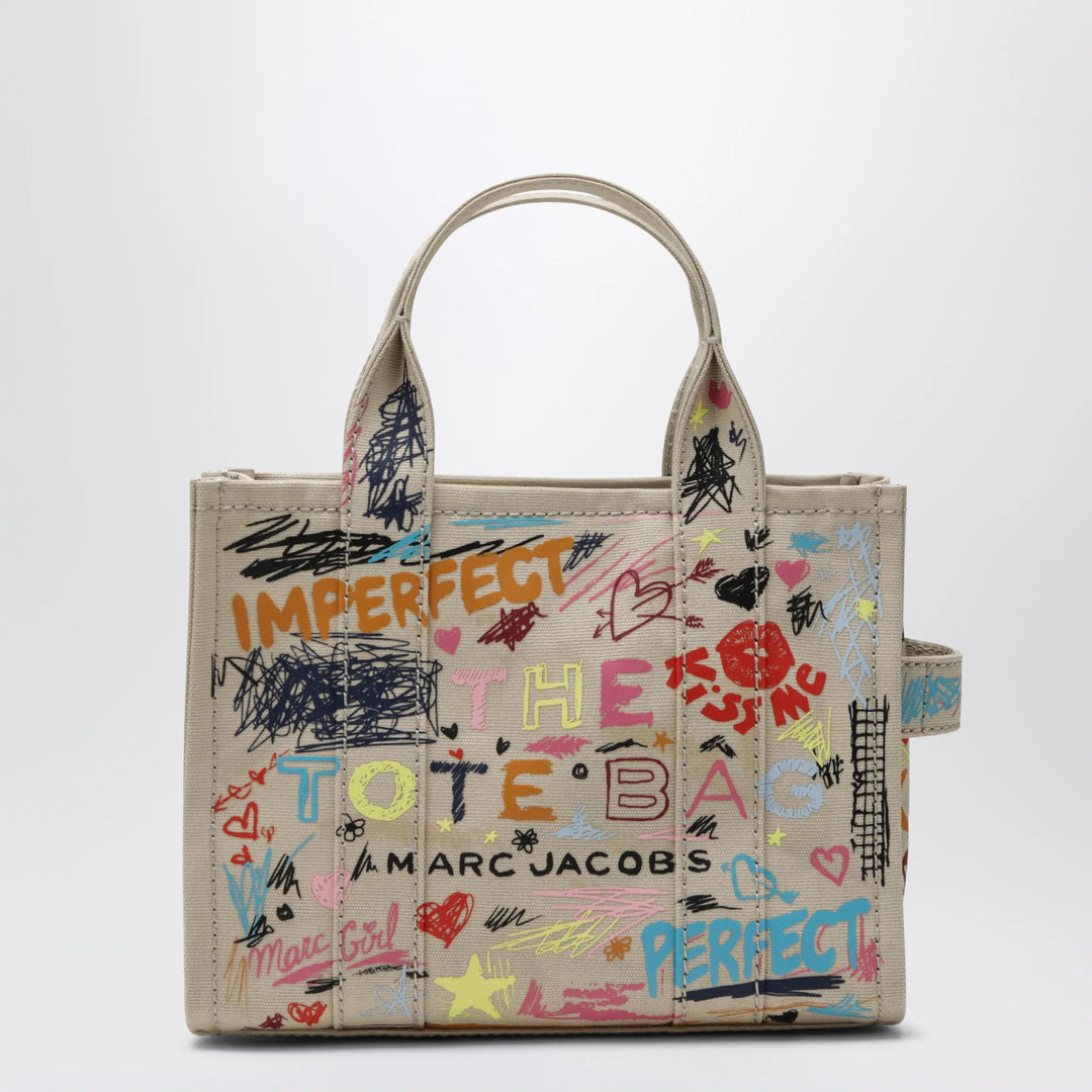 Marc Jacobs - The Tote Bag small beige with punk lettering Brand Apparel &amp; Accessories > Jewelry TU