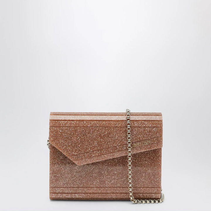 Jimmy Choo - Candy clutch in pink glitter acrylic fabric Brand Apparel &amp; Accessories TU