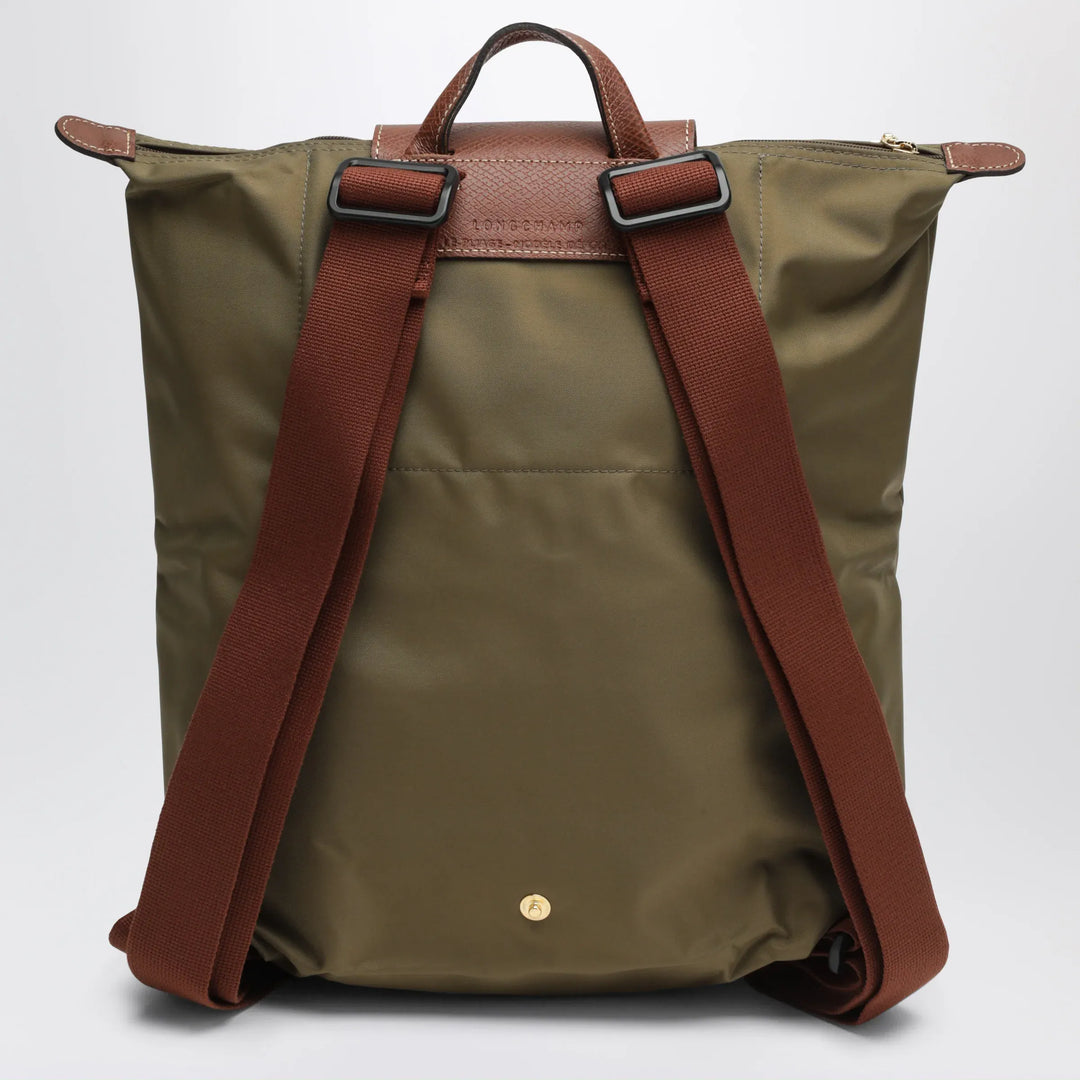 Longchamp - M Le Pliage Original olive backpack Brand Apparel &amp; Accessories U