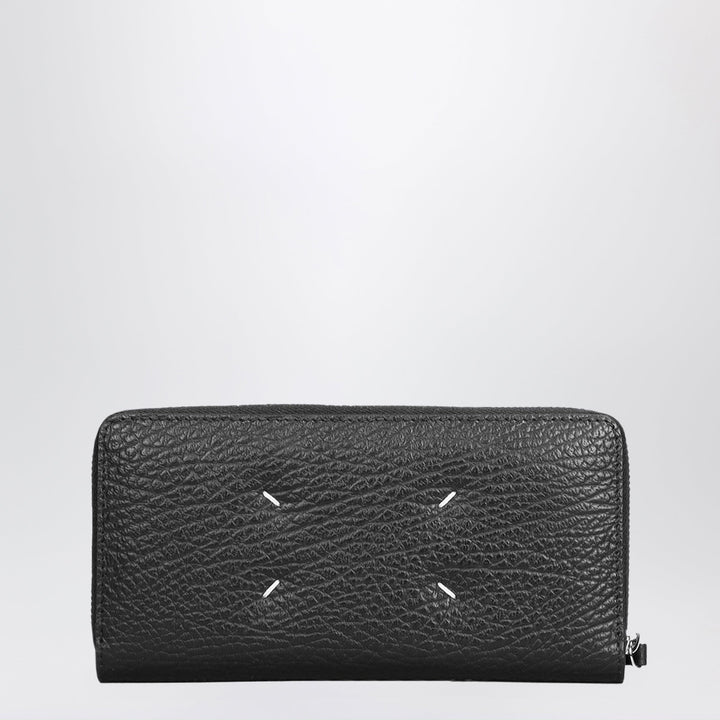 Apparel &amp; Accessories TU Maison Margiela - Four Stitches zip-around wallet black Brand