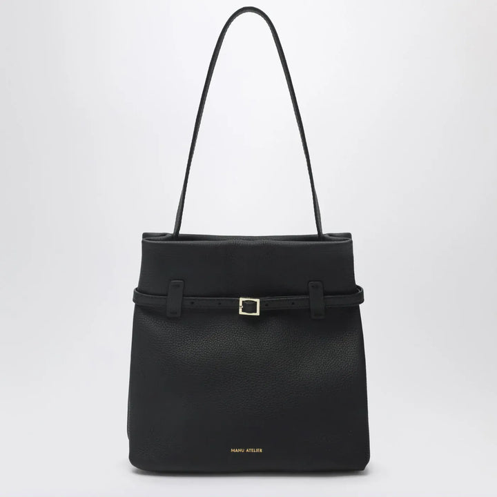 Manu Atelier - Mini Tote du Jour black bag Brand Apparel &amp; Accessories TU