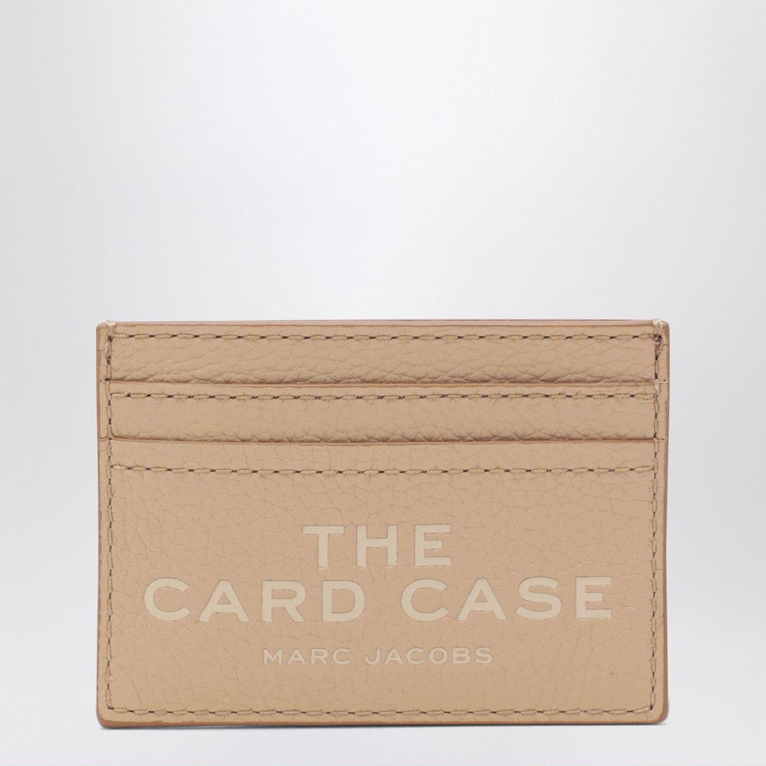 Apparel &amp; Accessories TU Marc Jacobs - Camel full-grain leather cardholder Brand