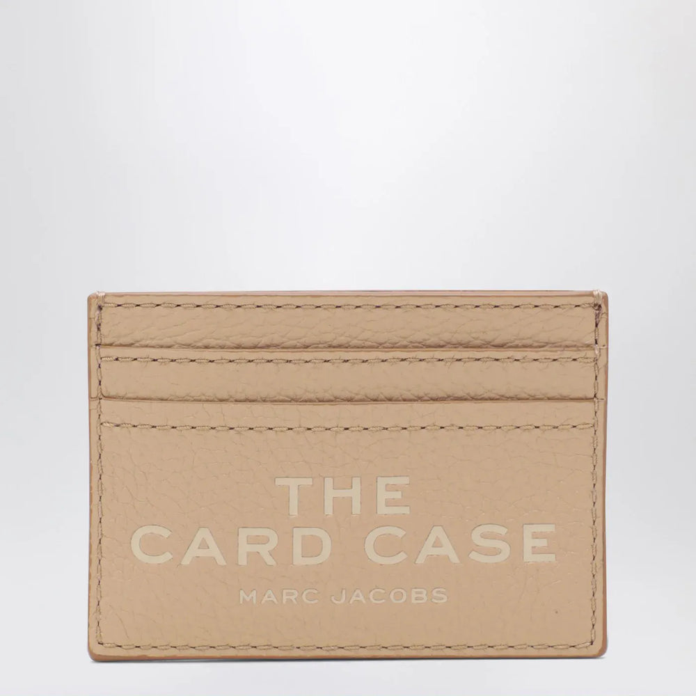 Marc Jacobs - Camel full-grain leather cardholder Brand Apparel & Accessories TU