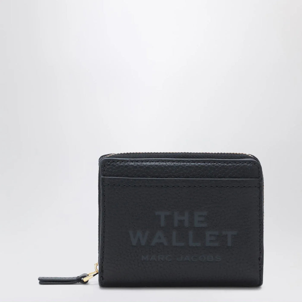 Marc Jacobs - Mini black full-grain leather wallet Brand Apparel & Accessories TU
