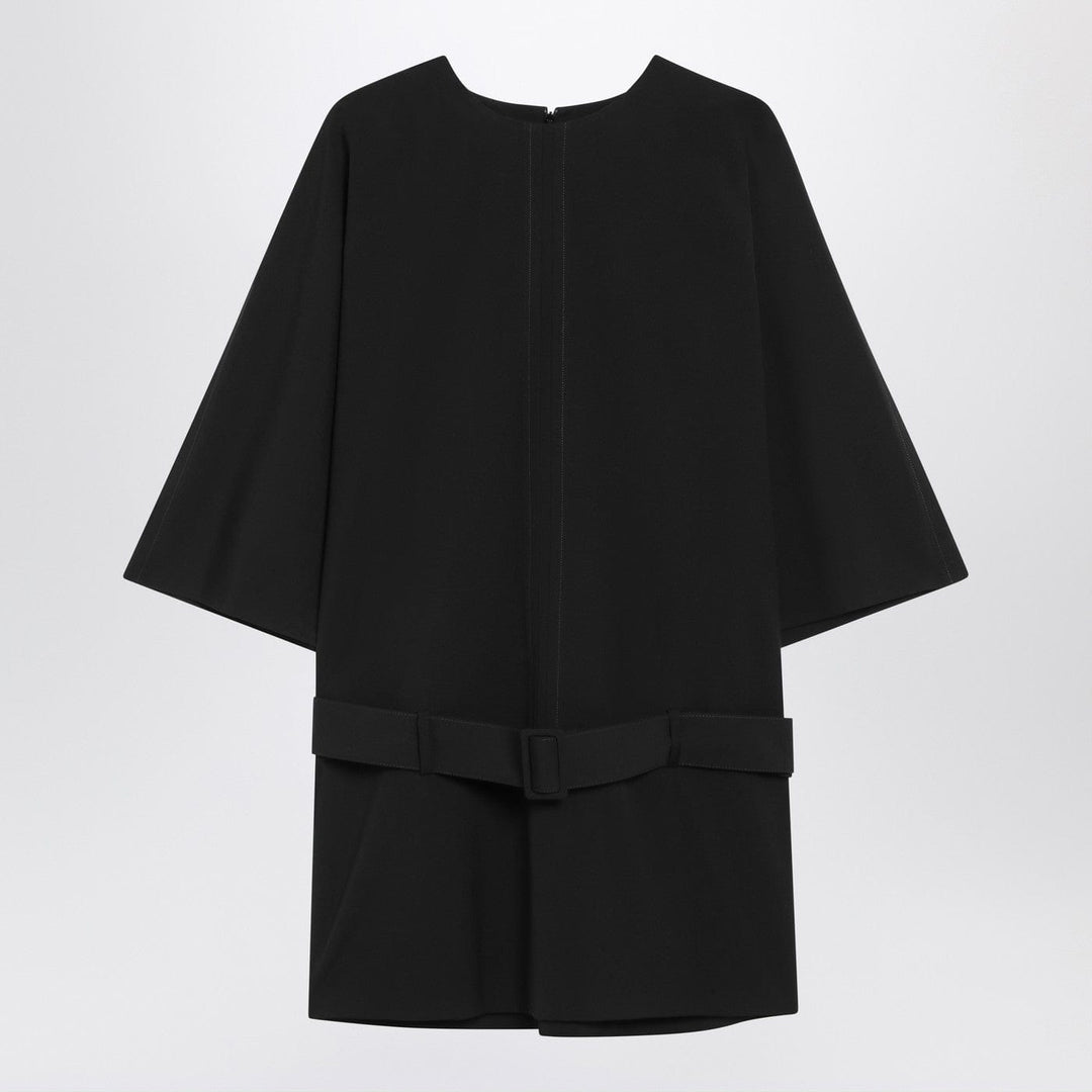 Apparel &amp; Accessories 42  IT MM6 Maison Margiela - Black wool-blend mini dress Brand