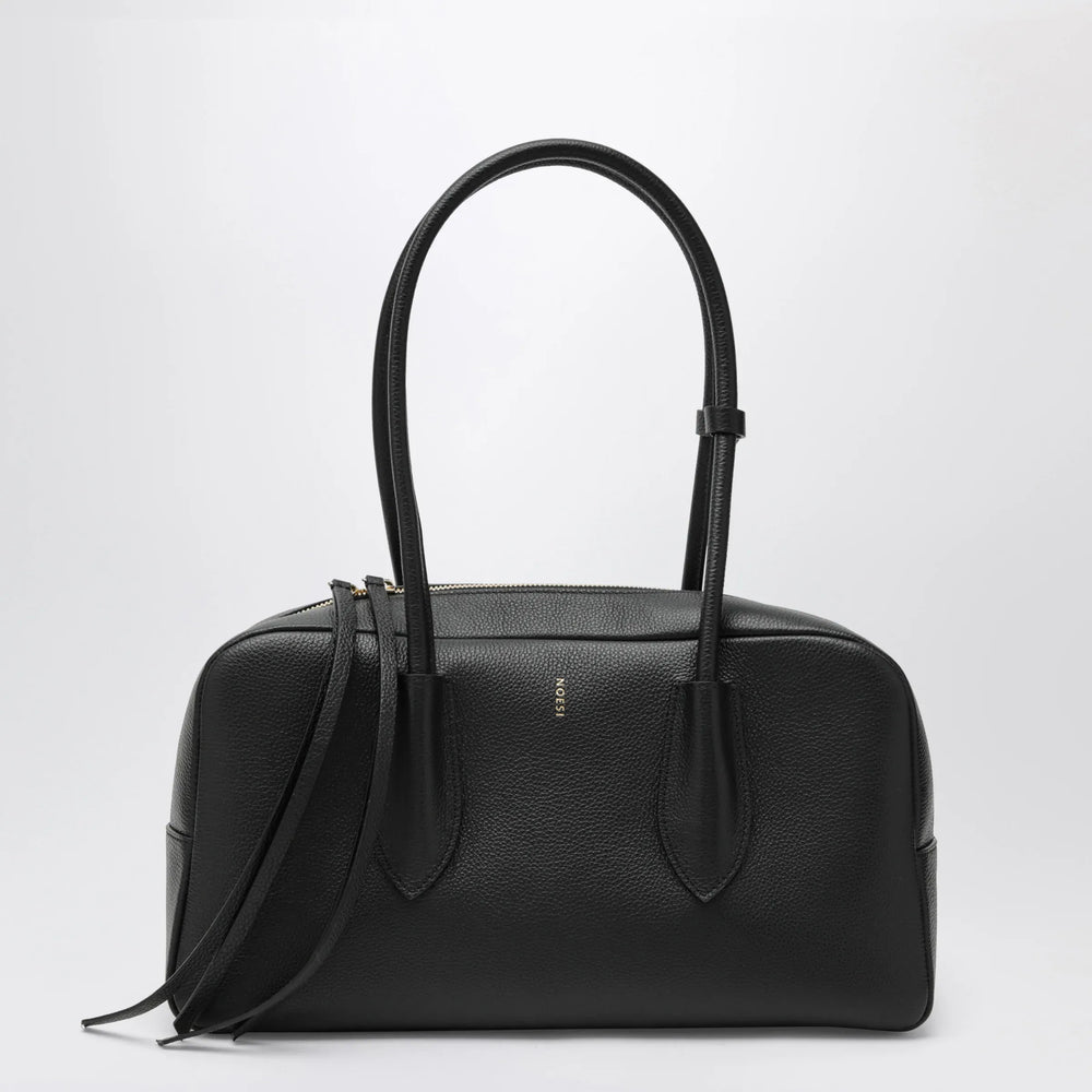 NOESI - Betty black bag in grained leather Brand Apparel & Accessories TU