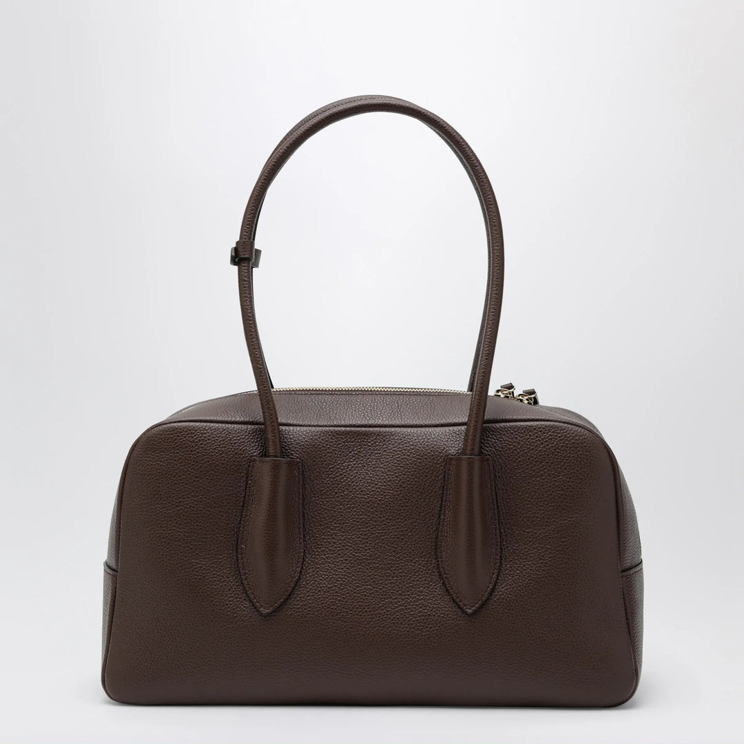 NOESI - Betty brown bag in grained leather Brand Apparel &amp; Accessories TU