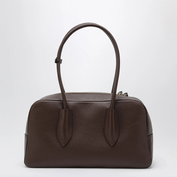 NOESI - Betty brown bag in grained leather Brand Apparel &amp; Accessories TU