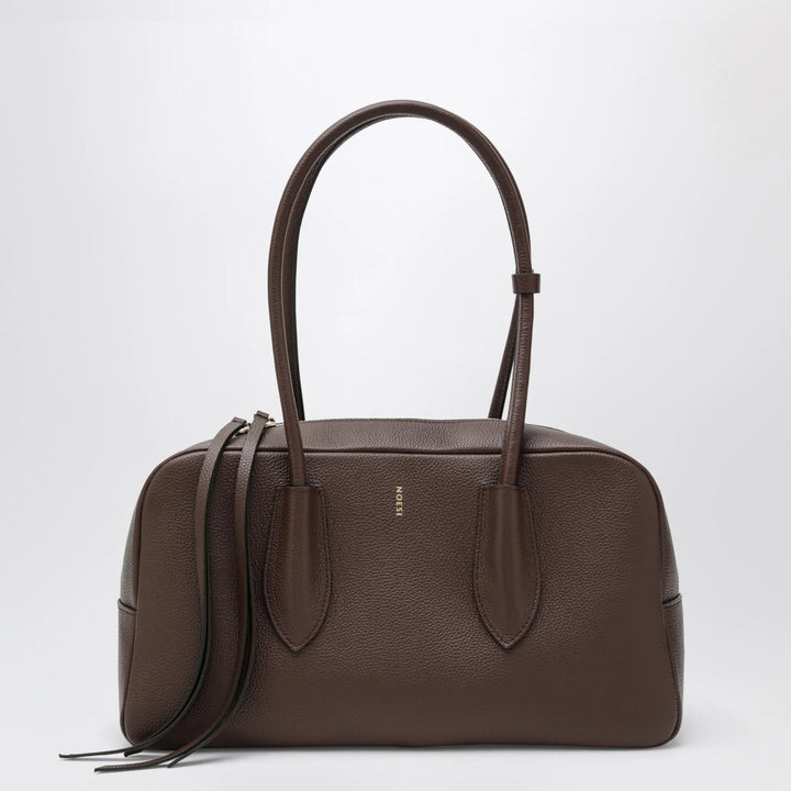 NOESI - Betty brown bag in grained leather Brand Apparel &amp; Accessories TU