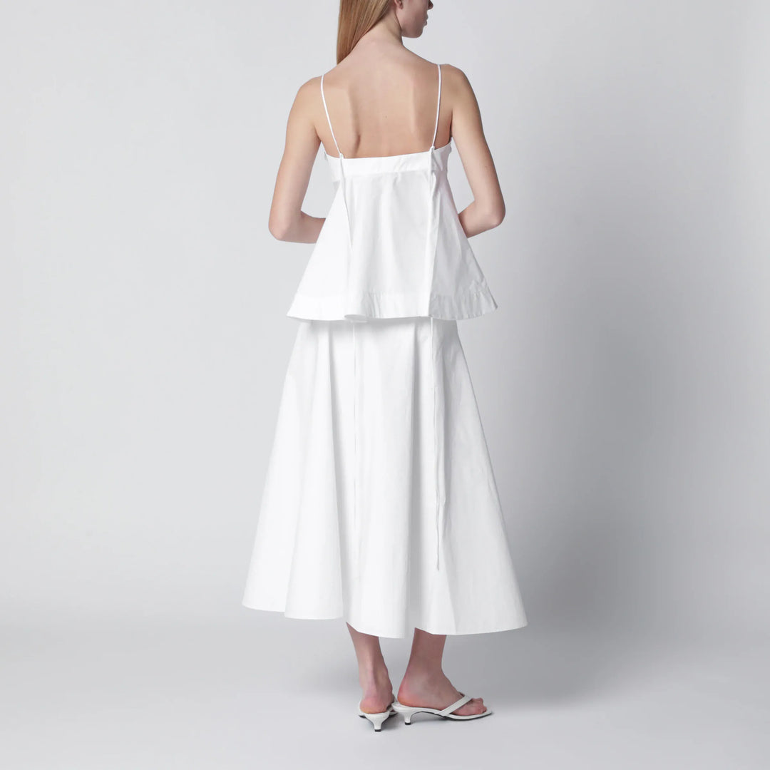 Róhe - Optical white peplum bustier Brand Apparel &amp; Accessories 38  FR