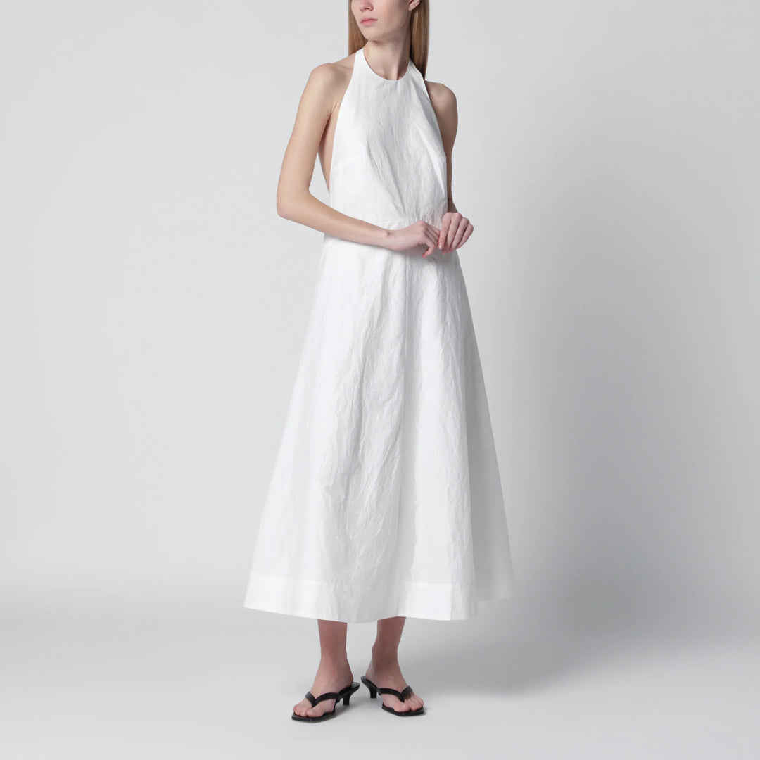Róhe - White midi dress in cotton blend Brand Apparel & Accessories 36  FR