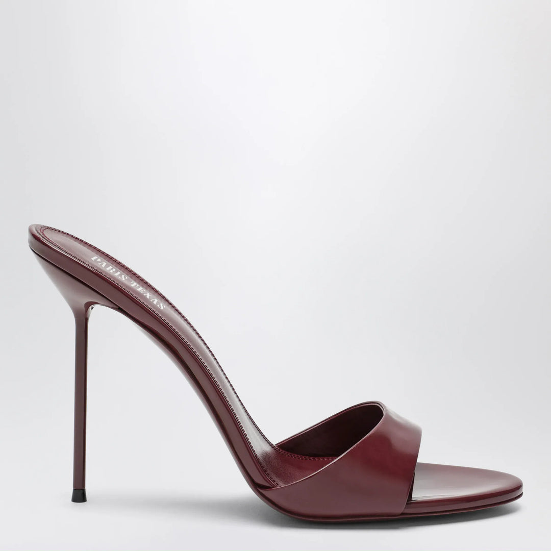 Paris Texas - Lidia mules in amarena patent leather Brand Apparel & Accessories > Shoes 36 IT