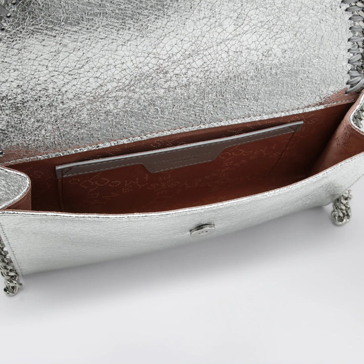 Stella McCartney - Falabella metallic silver crossbody wallet bag Brand Apparel &amp; Accessories TU