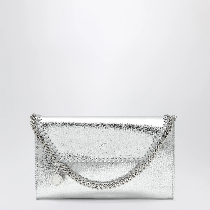 Stella McCartney - Falabella metallic silver crossbody wallet bag Brand Apparel &amp; Accessories TU