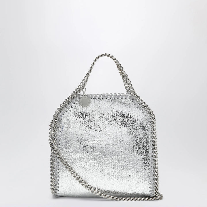 Stella McCartney - Falabella micro tote bag in silver Brand Apparel &amp; Accessories TU
