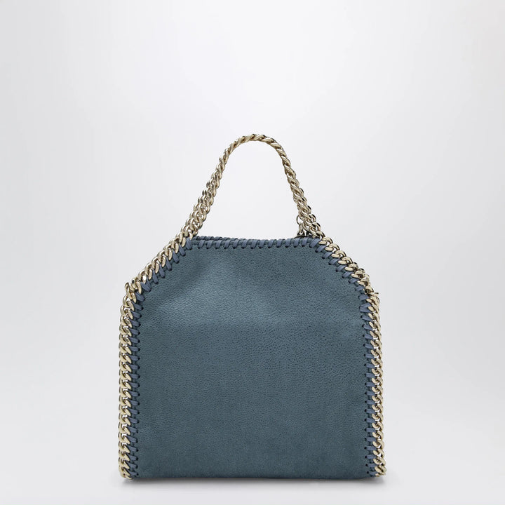 Stella McCartney - Falabella micro tote bag in vegan leather blue Brand Apparel &amp; Accessories TU