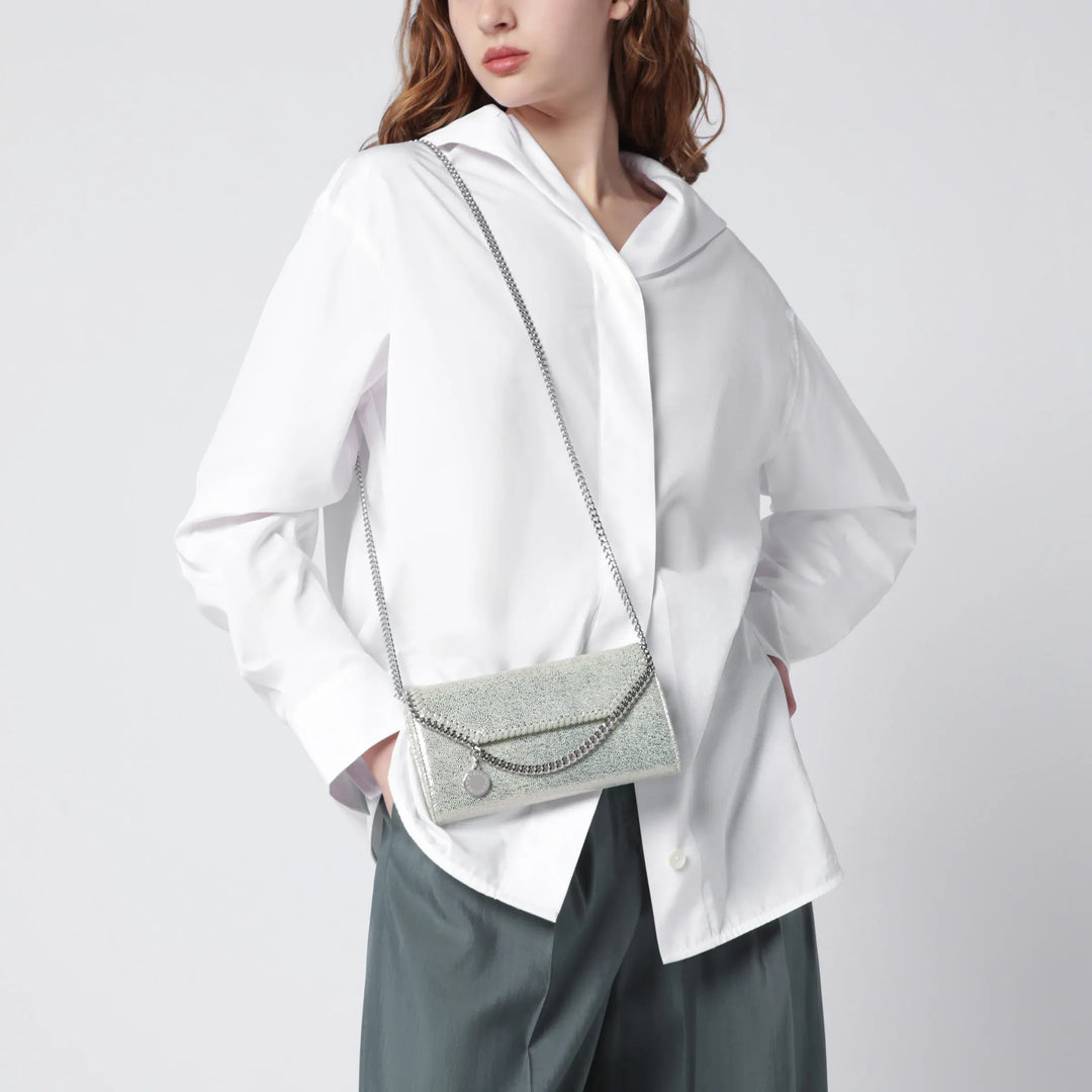 Stella McCartney - Light lime green Falabella shoulder wallet bag Brand Apparel &amp; Accessories TU