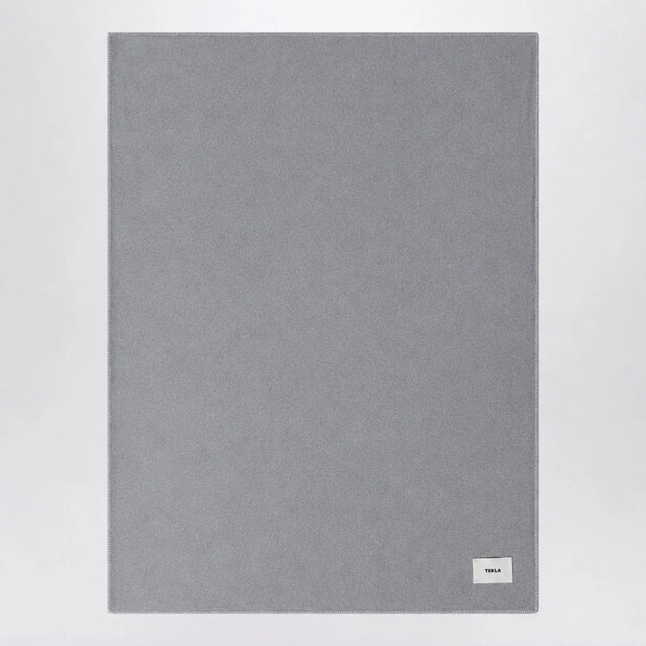 Tekla - Grey lambswool blanket Brand Apparel &amp; Accessories U