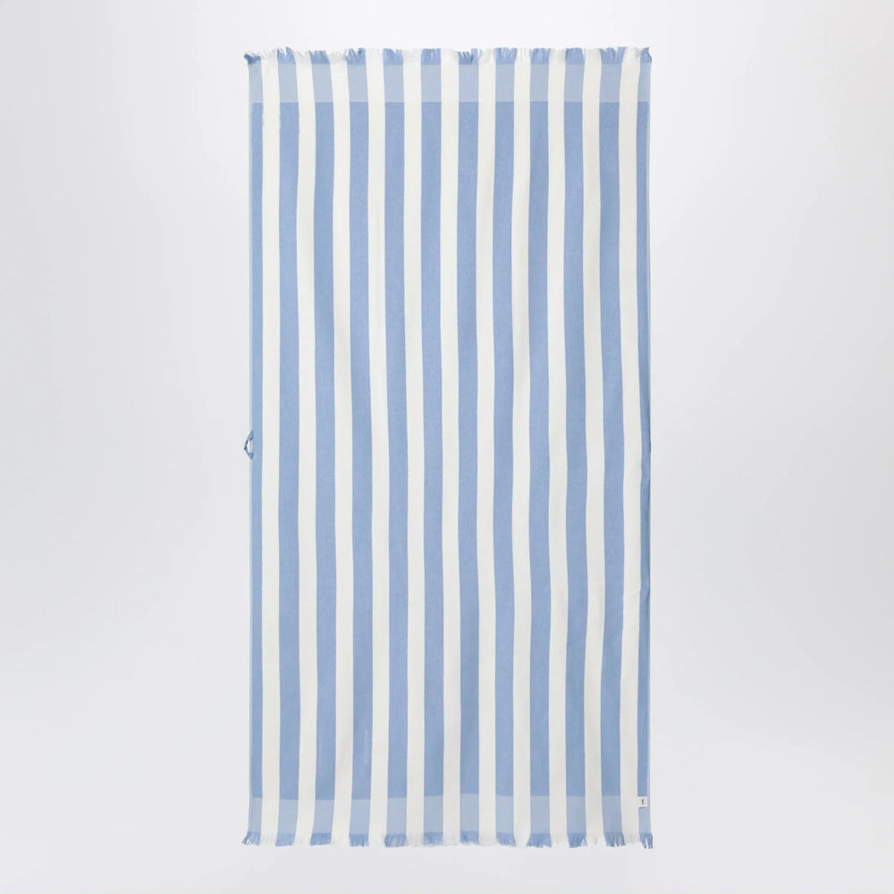 Tekla - Light blue/white striped beach towel Brand Apparel & Accessories TU