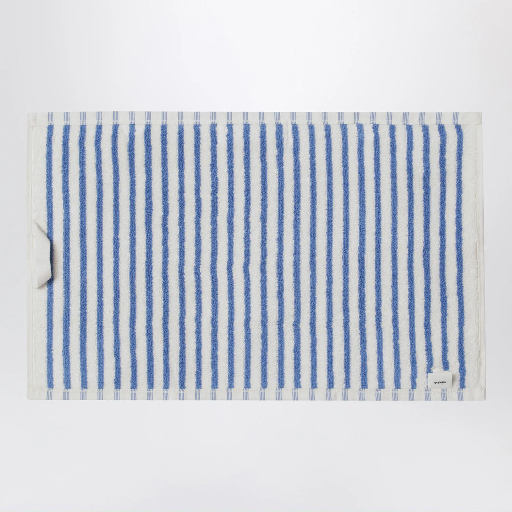 Tekla - White striped guest towel 30x50 Brand Apparel & Accessories TU