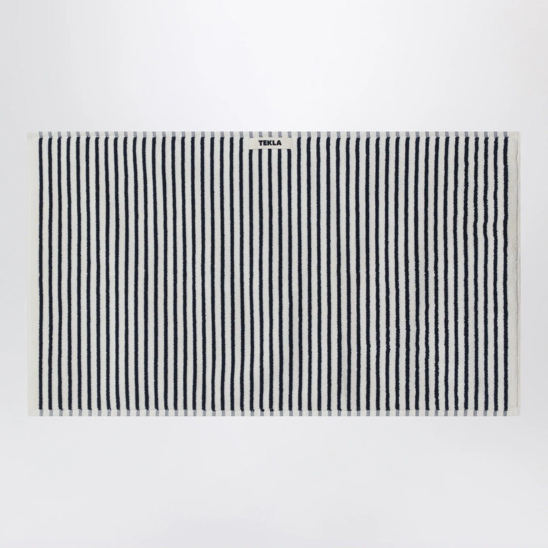 Tekla - White striped towel 50x90 Brand Apparel & Accessories TU
