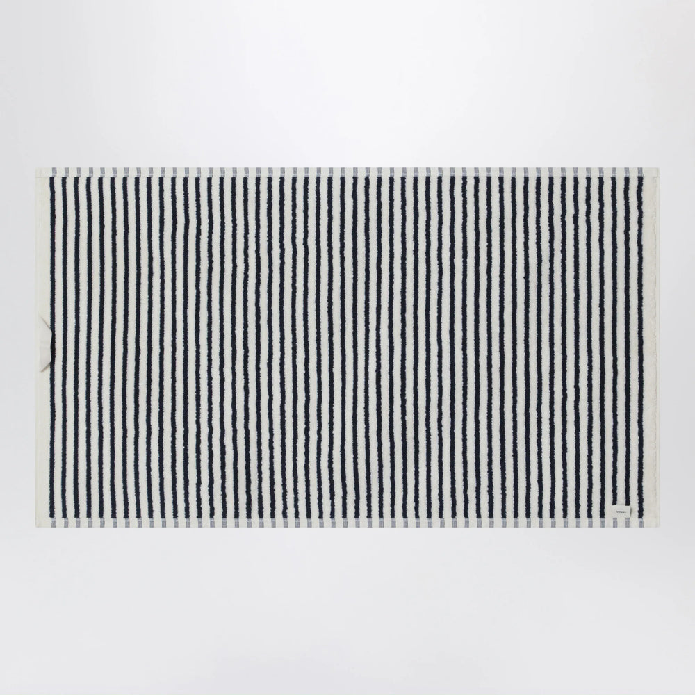 Tekla - White striped towel 50x90 Brand Apparel & Accessories TU