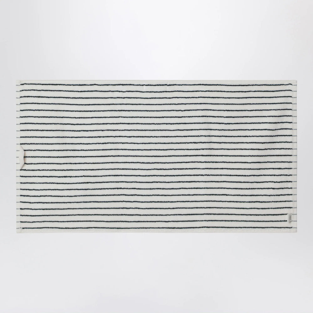 Tekla - White striped towel 50x90 Brand Apparel & Accessories TU