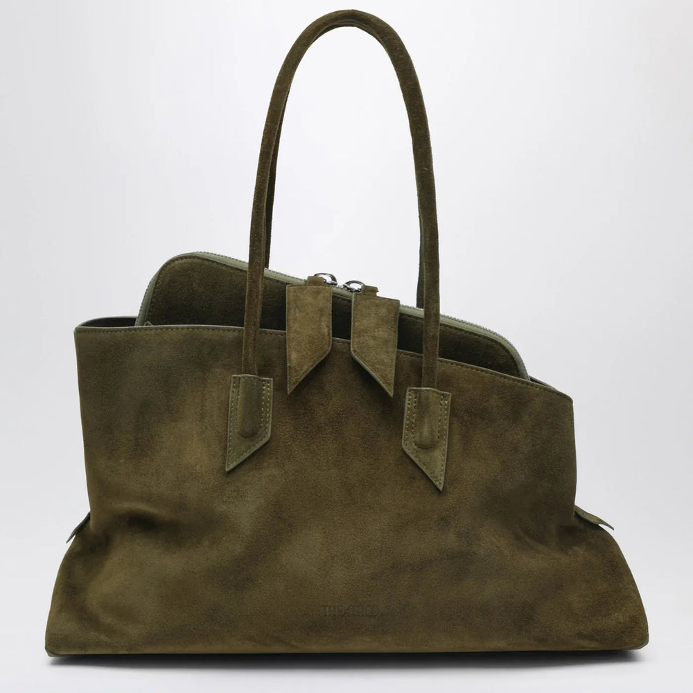The Attico - La Passeggiata Medium khaki bag Brand Apparel & Accessories TU