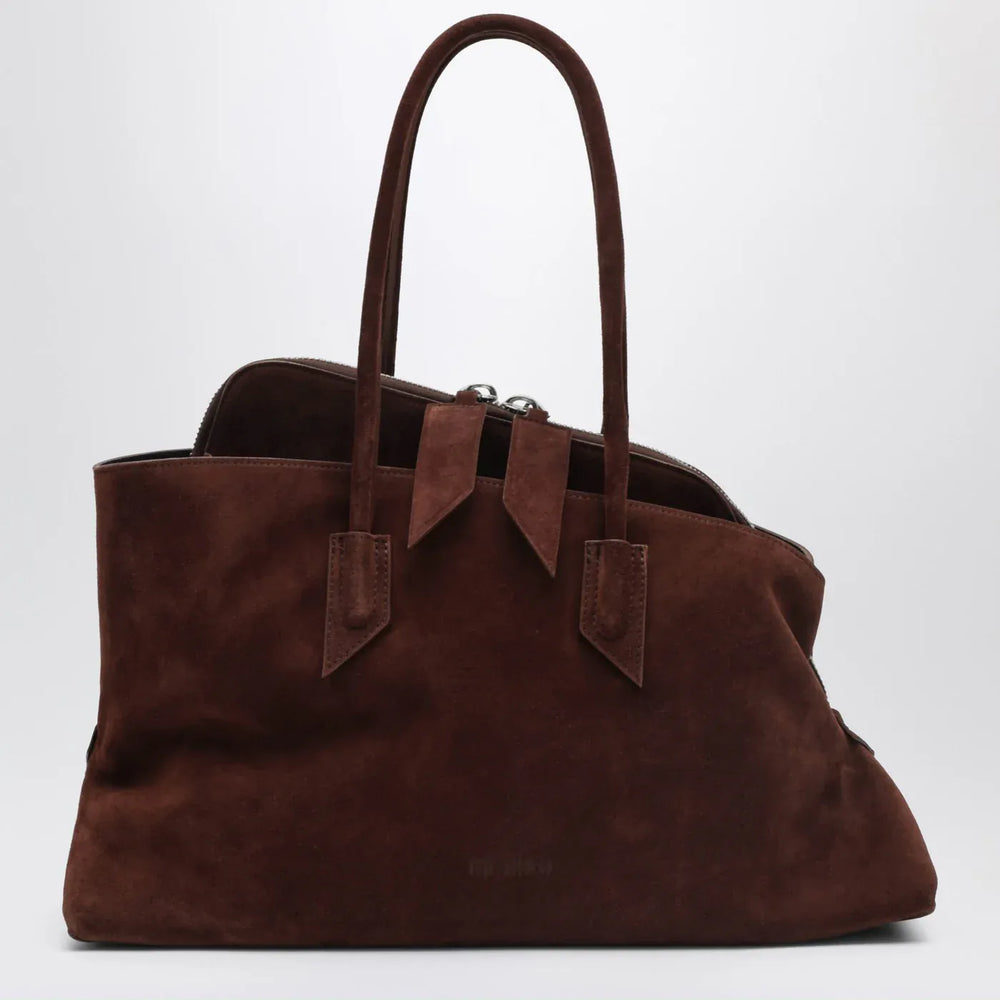 The Attico - La Passeggiata Medium Light Chocolate bag Brand Apparel & Accessories TU