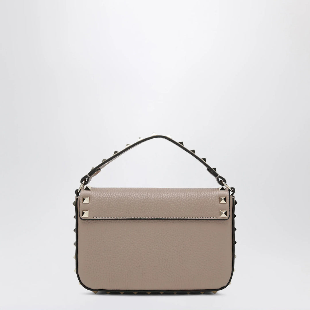 Valentino Garavani - Rockstud pouch in grained calf leather, powder Brand Apparel &amp; Accessories TU