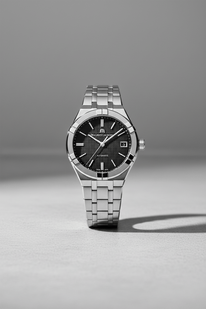 Maurice Lacroix AIKON Automatic 39mm Watch Black Brand Automatic Watches