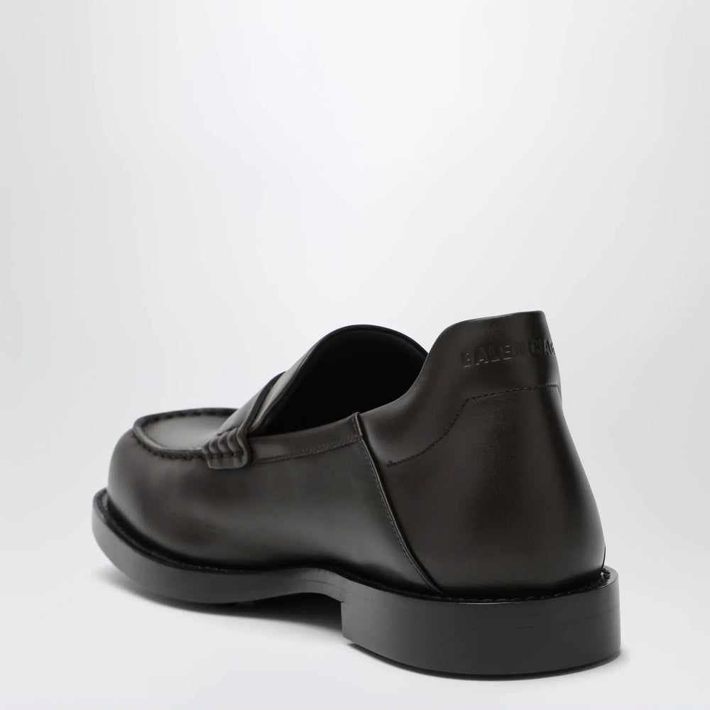 Balenciaga - Comfy loafers in mocha leather Brand
