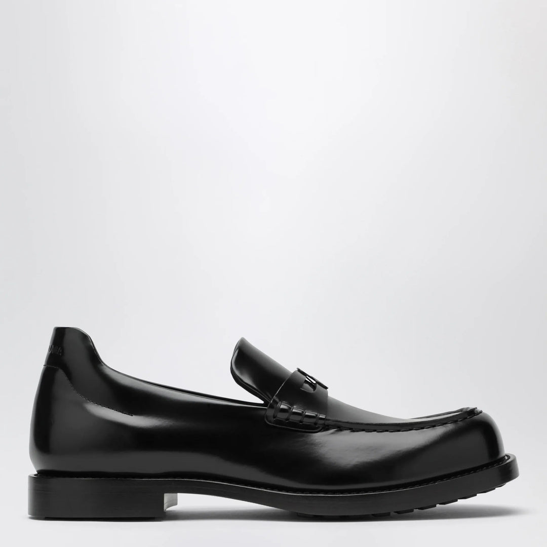 Balenciaga - Comfy loafers in shiny calfskin leather black Brand 40 IT