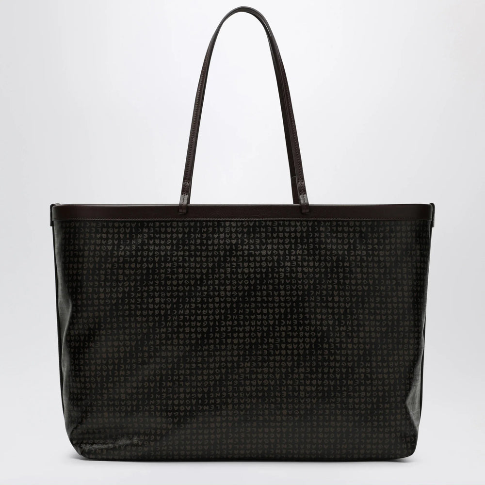 Balenciaga - Select large tote in coated black canvas Brand U