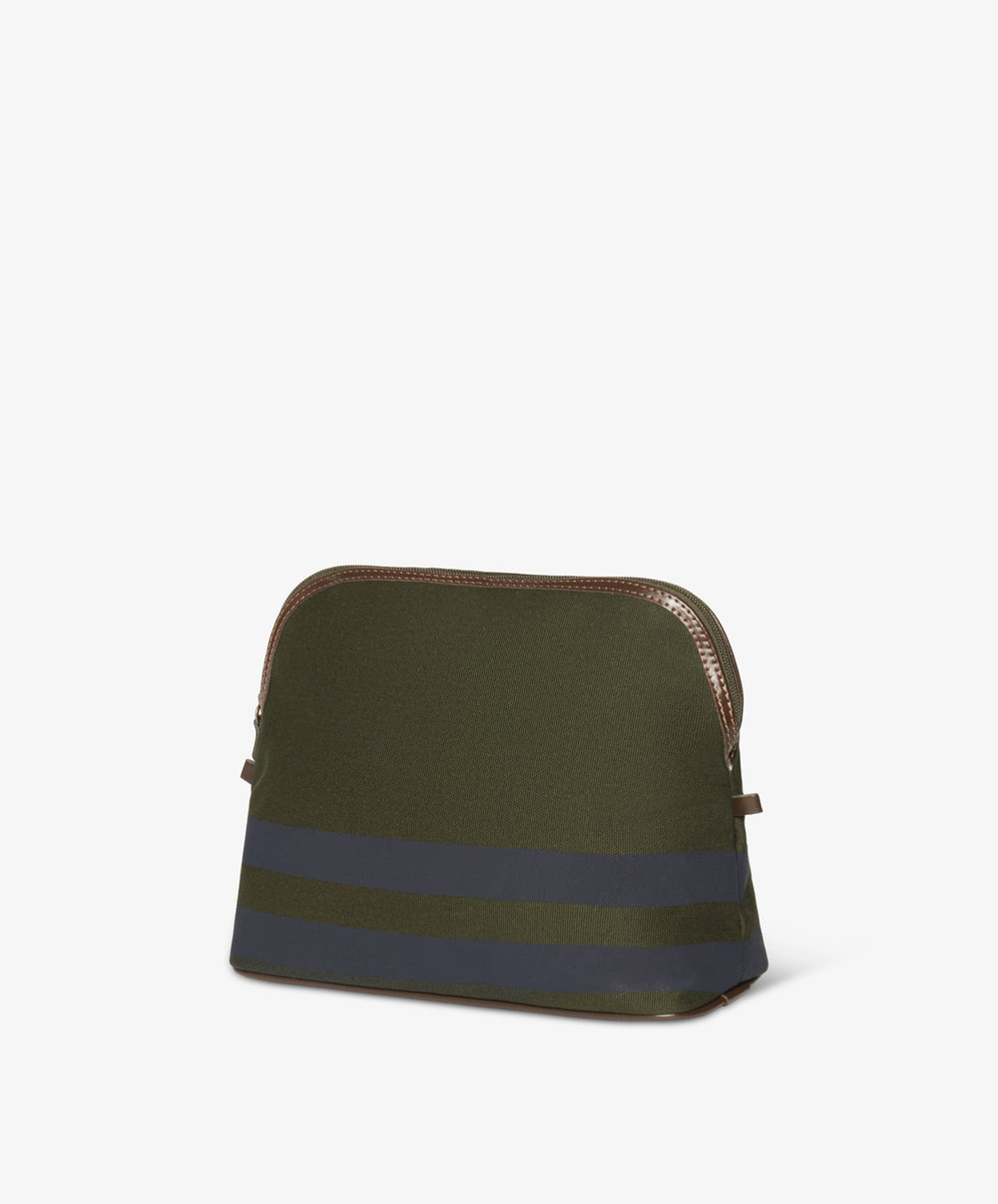 My Style Bags Personalised Horizon Large Pouch – Dark Green Brand Beauty Case