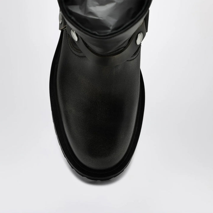 Golden Goose - Kurt boots in black leather with buckle Brand Boots 41 IT