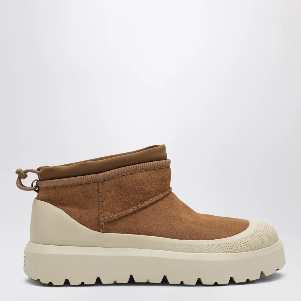 UGG - Chestnut Classic Ultra Mini Weather Hybrid boots Brand Boots 8 US