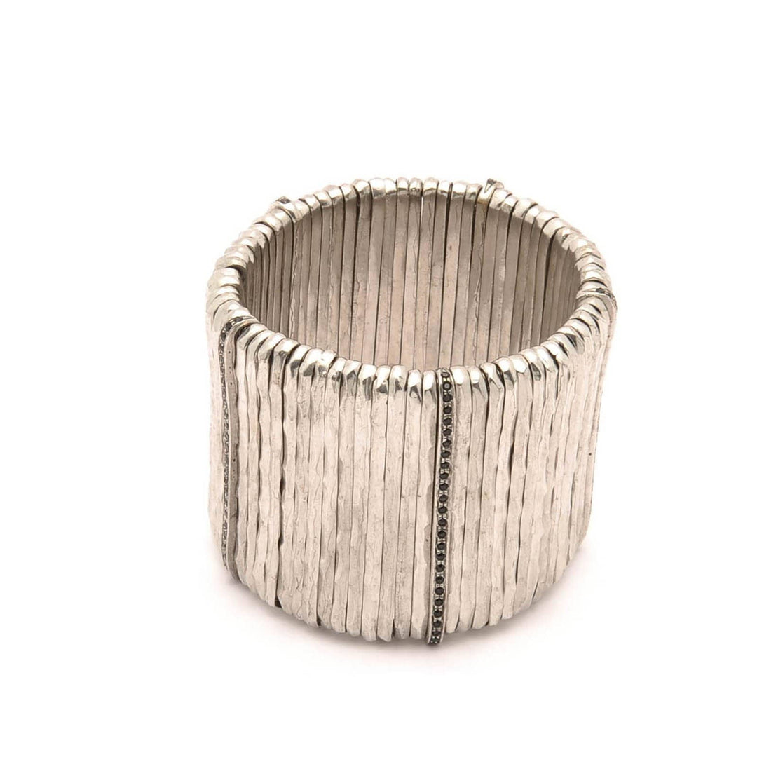 Giora Bracelet Giora' Attilia Bracelet Rhodium Finish Giora' Attilia Bracelet Italian Jewellery Designer Giovanna Raspini Brand