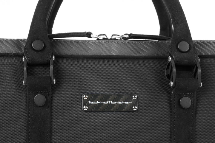 Tecknomonster Briefcase Tecknomonster Stinna Briefcase Bag Soft Carbon Fiber Brand