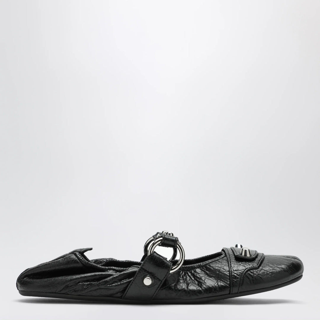 City black ballet flats in Arena lambskin leather Brand