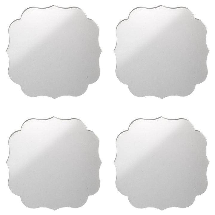 Mario Luca Giusti Coasters Mario Luca Giusti Acrylic Coasters Set of 4 Pcs Clear Mario Luca Giusti Acrylic Coasters Set of 4pcs Clear Brand