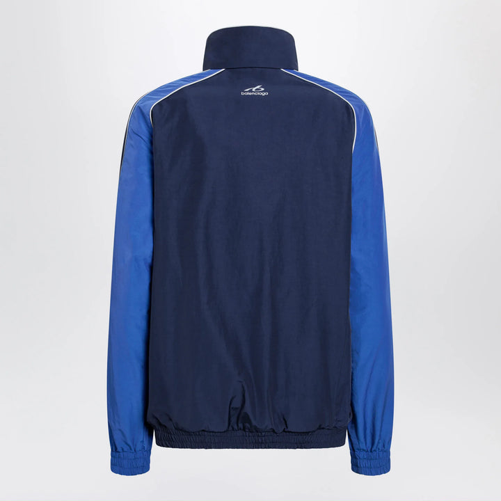 Balenciaga - Navy blue Techwear zip-up jacket in cotton blend Brand Coats &amp; Jackets XS
