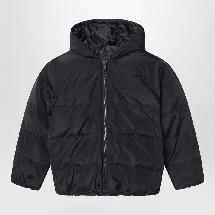 Givenchy - Black puffer jacket with G print Brand Coats &amp; Jackets 12+