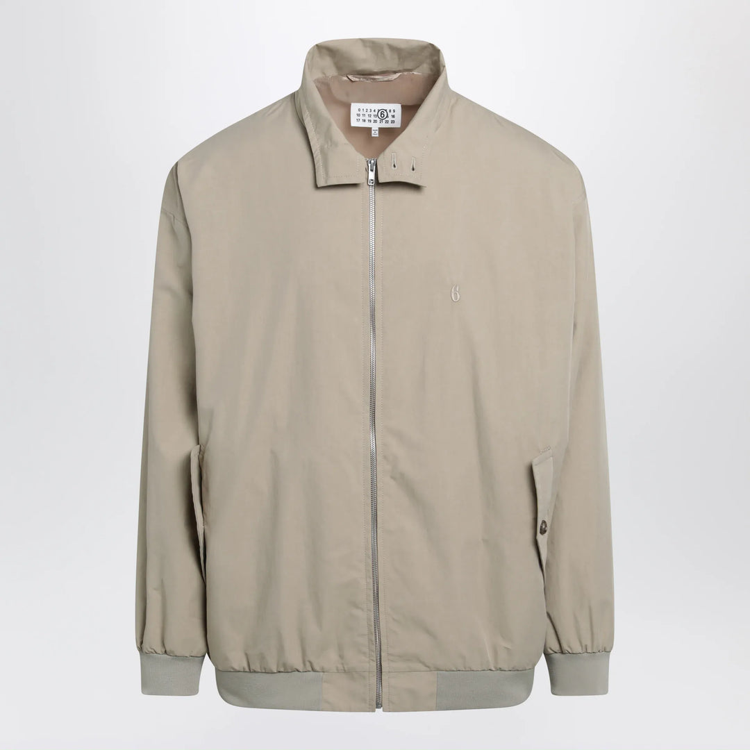 MM6 Maison Margiela - Zip-up jacket in cotton blend Brand Coats &amp; Jackets M