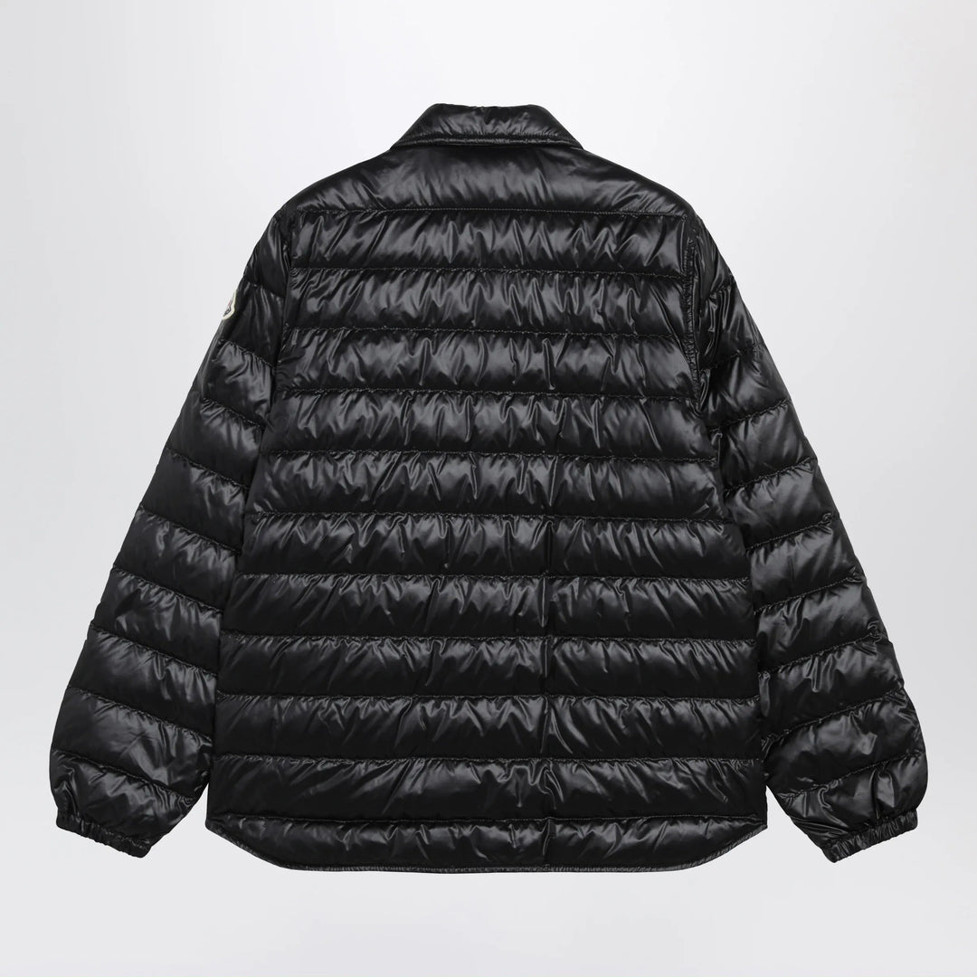 Moncler - Black Fouine Down Shirt Jacket Brand Coats &amp; Jackets
