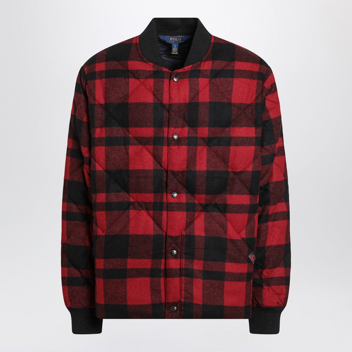 Coats &amp; Jackets Polo Ralph Lauren - Red and black quilted check bomber Brand
