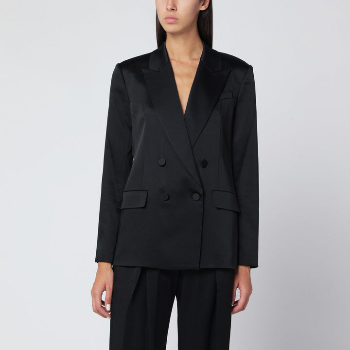 Coats &amp; Jackets 4 US SIMKHAI - Black double-breasted jacket Brand