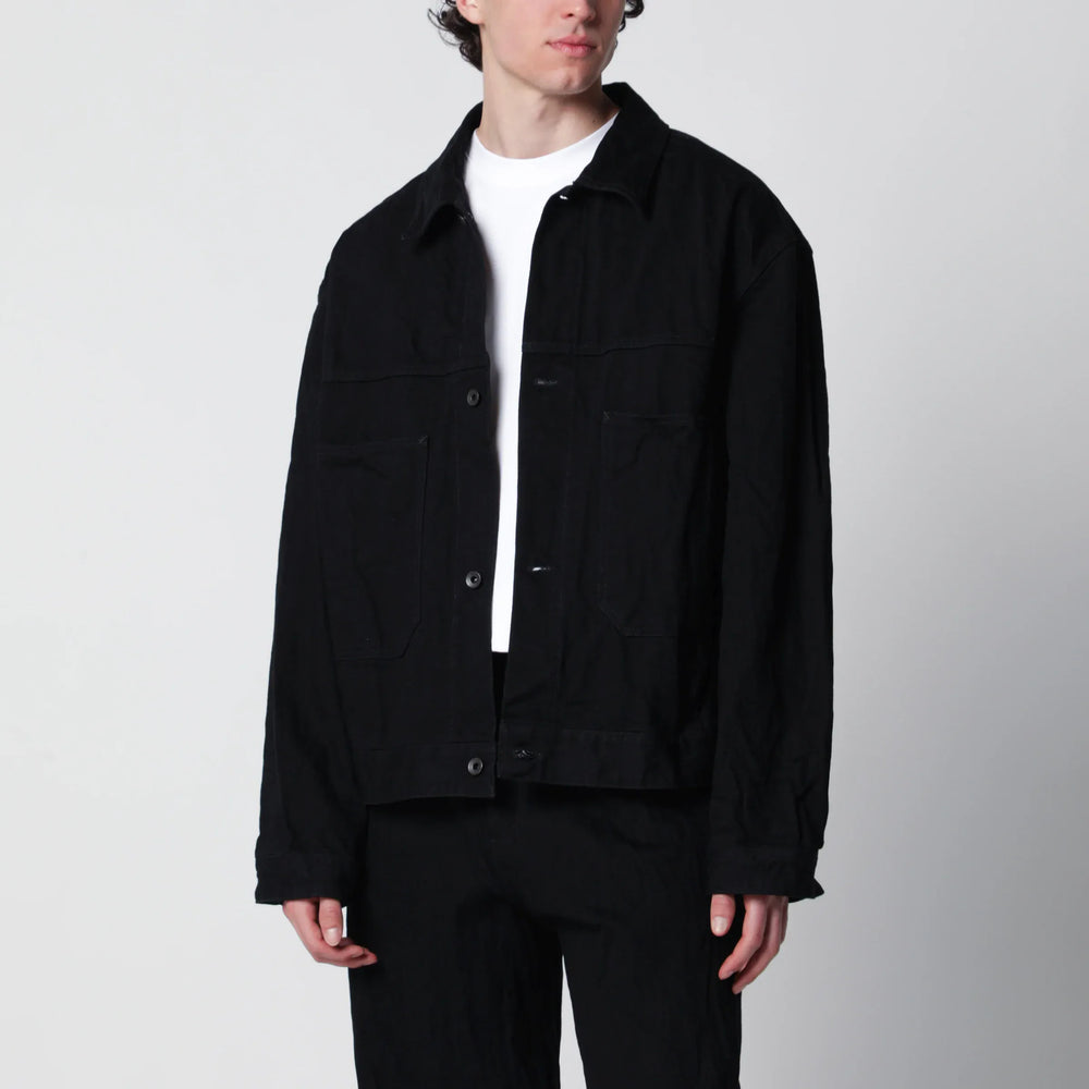 STUDIO NICHOLSON - Black cotton jacket Brand Coats & Jackets S