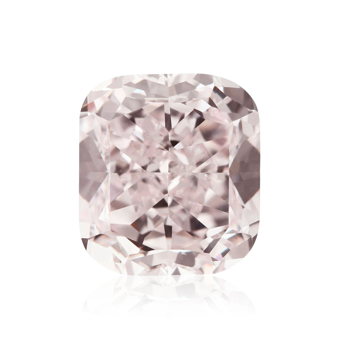 1.01 Carat Very Light Pink Cushion Diamond VVS2 GIA Brand Color Diamond
