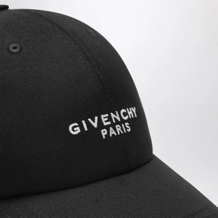 Givenchy - Black baseball cap with logo Brand Hats TU